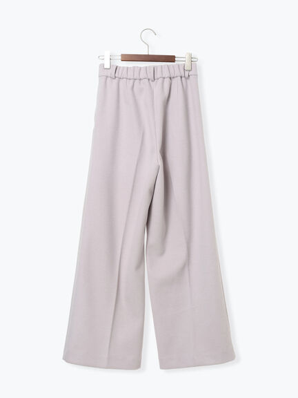 【宮本茉由着用】ソフトエアジャージーワイドスラックス（オフホワイト/グレー/ネイビー）｜Te chichi（テチチ）通販