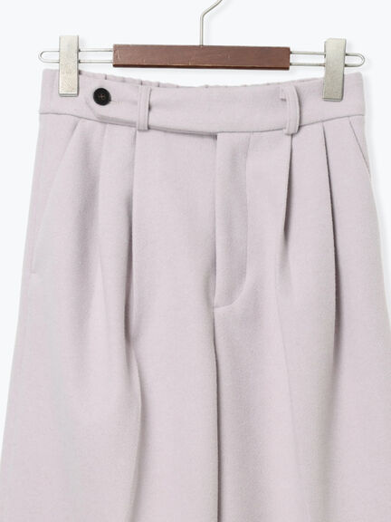 【宮本茉由着用】ソフトエアジャージーワイドスラックス（オフホワイト/グレー/ネイビー）｜Te chichi（テチチ）通販