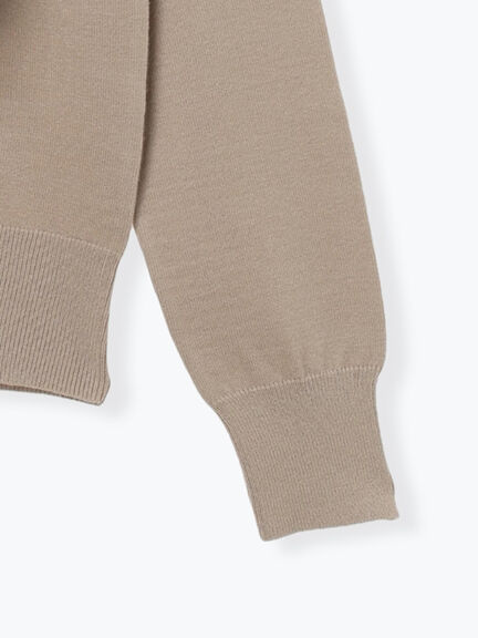 ラッフルフリルニット（チャコールグレー/ブラック/ベージュ）｜Te chichi（テチチ）通販