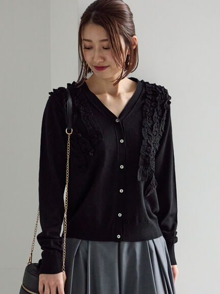 カーディガン(ブラック/黒系)｜レディースファッション通販のCAN