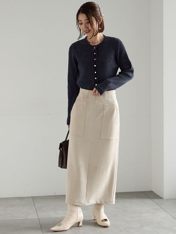 【専用ページ】tibichan1965様 モールリブカーディガン（グレー/チャコールグレー/ブラウン/トップス