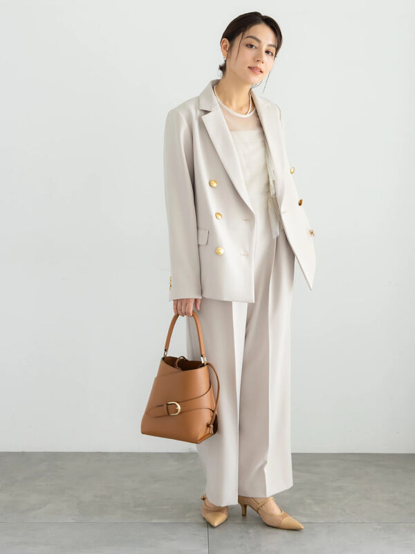 セレモニーアイテム】テーラードWブレストジャケット（セットアップ可