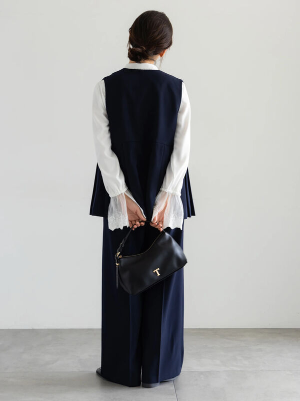 セレモニーアイテム】2タックワイドパンツ（セットアップ可