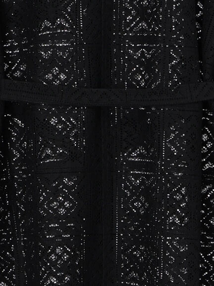 レースシャツワンピース（オフホワイト/ブラック）｜Te chichi（テチチ）通販