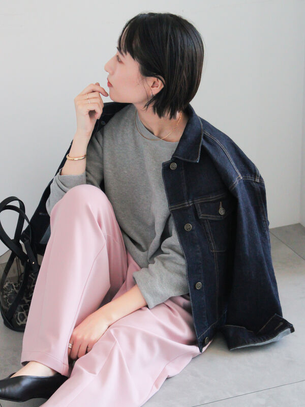 デニムジャケット《2026 spring catalog item》（ブルー/ネイビー）｜Te chichi（テチチ）通販