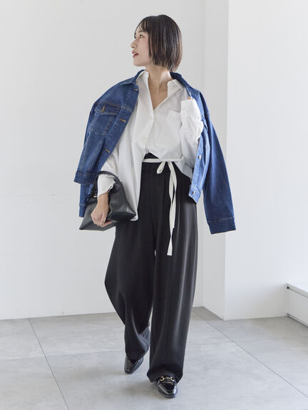 デニムジャケット《2026 spring catalog item》（ブルー/ネイビー）｜Te chichi（テチチ）通販