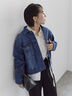 デニムジャケット《2026 spring catalog item》（ブルー/ネイビー）｜Te chichi（テチチ）通販