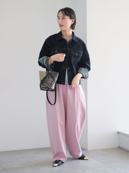 デニムジャケット《2026 spring catalog item》（ブルー/ネイビー）｜Te chichi（テチチ）通販