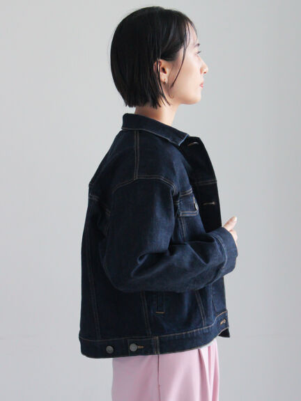 デニムジャケット《2026 spring catalog item》（ブルー/ネイビー）｜Te chichi（テチチ）通販