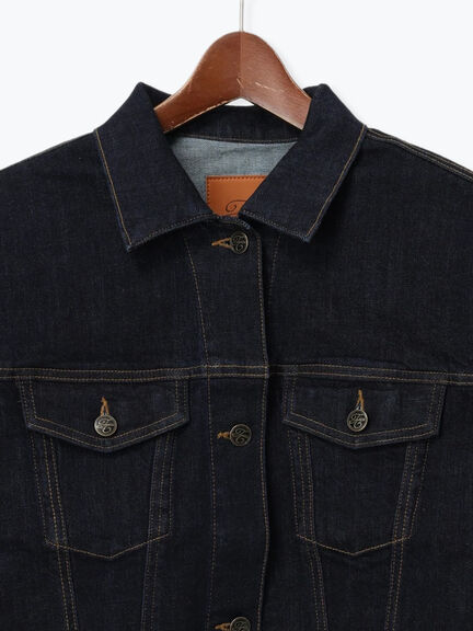 デニムジャケット《2026 spring catalog item》（ブルー/ネイビー）｜Te chichi（テチチ）通販