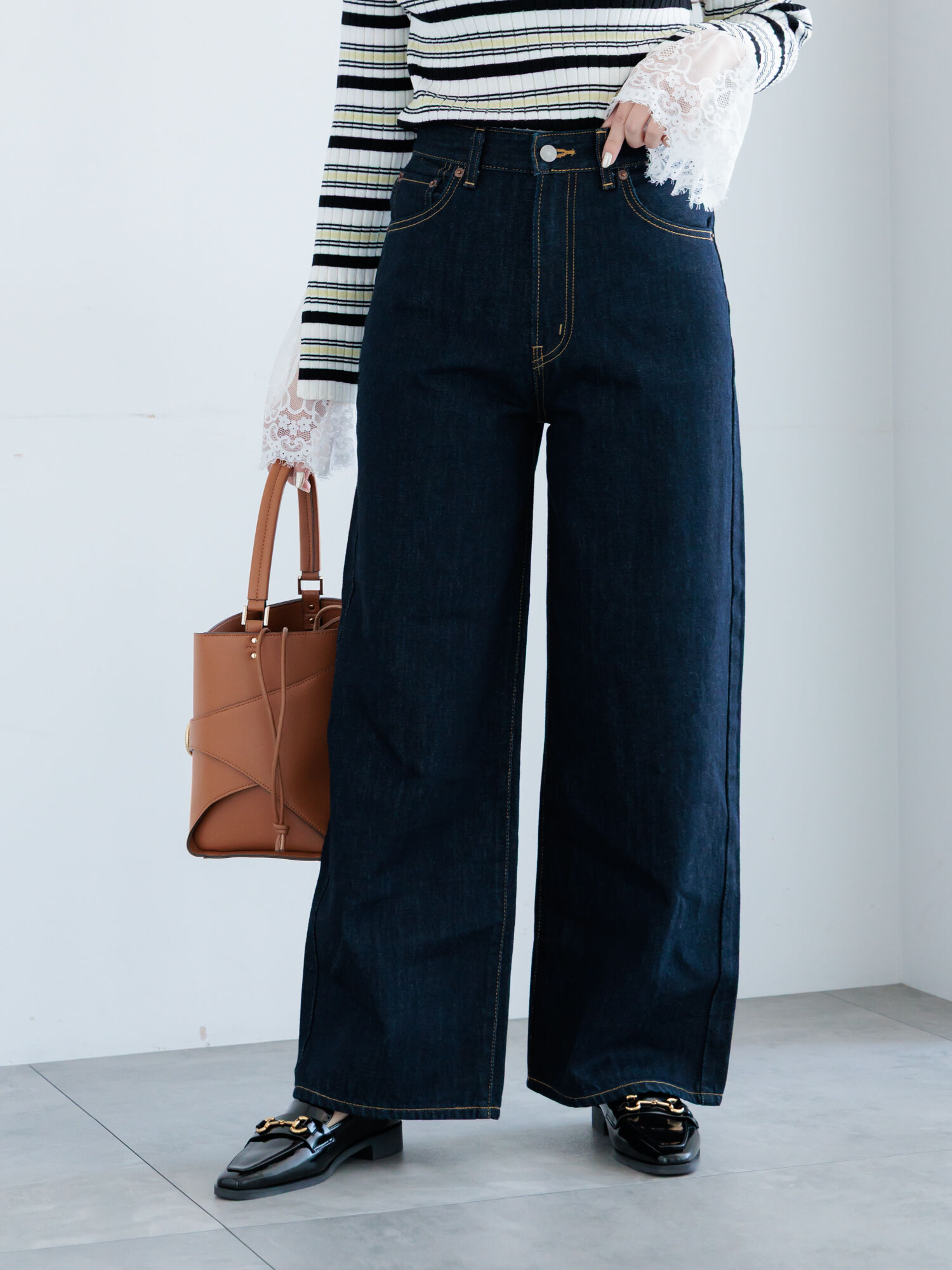EDWIN別注】WIDE FIT DENIM《2026 spring catalog item》（サックス