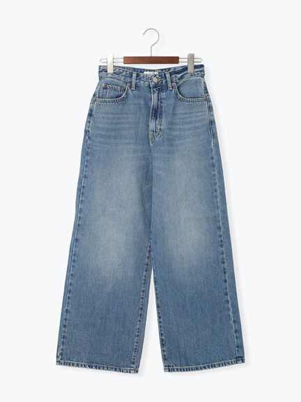 【EDWIN別注】WIDE FIT DENIM《2026 spring catalog item》（サックスブルー/ネイビー）｜Te chichi（テチチ）通販