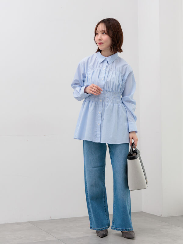 Paul Smith 水色Tシャツとデニムパンツセット 90 QUIKSILVER メンズ TAXER REGULAR DENIM PANTデニムロングパンツ
