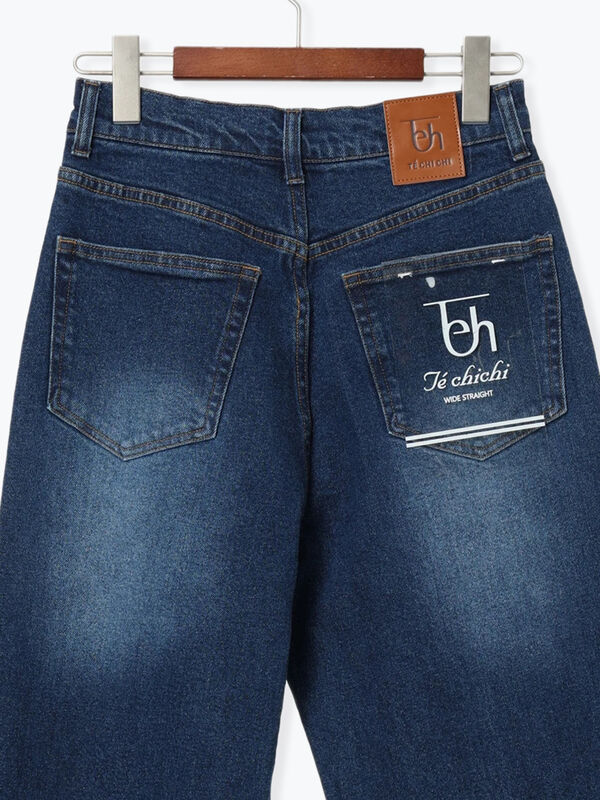 ザチ ストレートデニムパンツ（サックスブルー/ブルー/ボトムス/パンツ