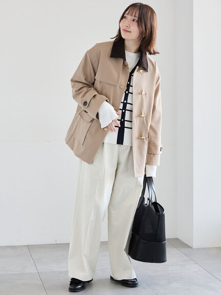 リブVネックカーディガン《2026 spring catalog item》（ホワイト/ブラック/レッド/ネイビー）｜Te chichi（テチチ）通販