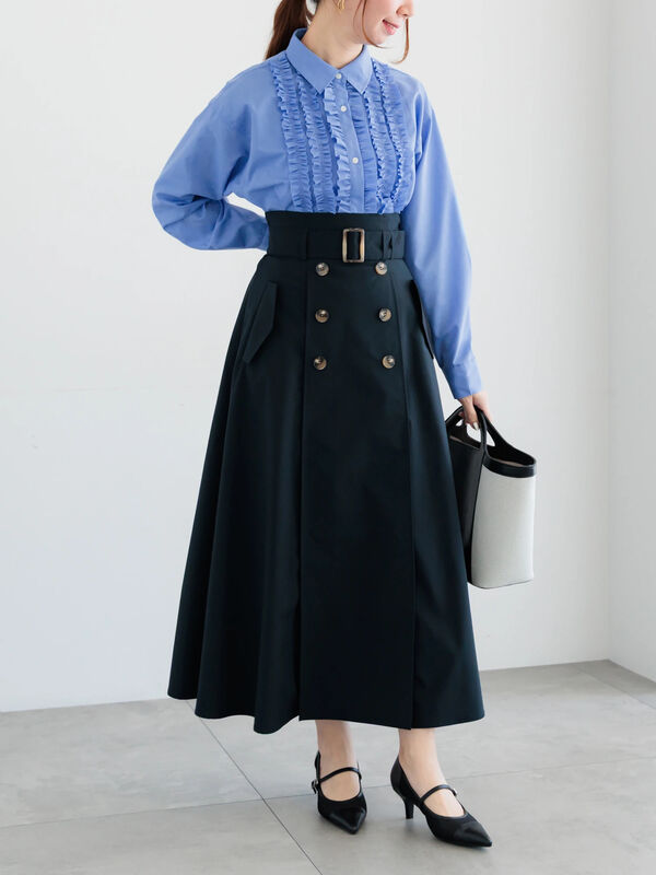 セール】 フロントフリルシャツ《2026 spring catalog item》（オフ