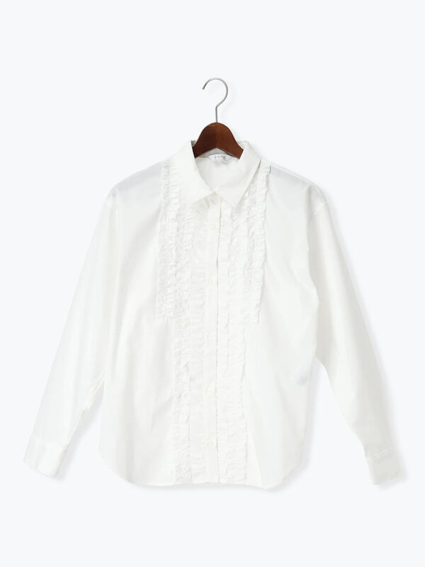 セール】 フロントフリルシャツ《2026 spring catalog item》（オフ