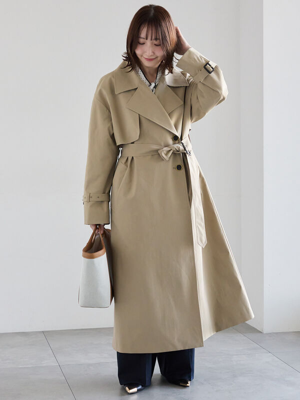 セール】 ロングトレンチコート《2026 spring catalog item