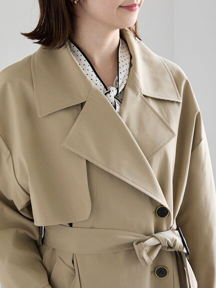 ロングトレンチコート《2026 spring catalog item》（ベージュ）｜Te chichi（テチチ）通販