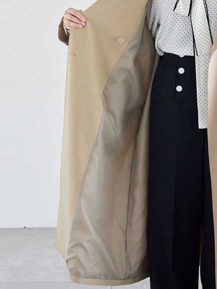 ロングトレンチコート《2026 spring catalog item》（ベージュ）｜Te chichi（テチチ）通販