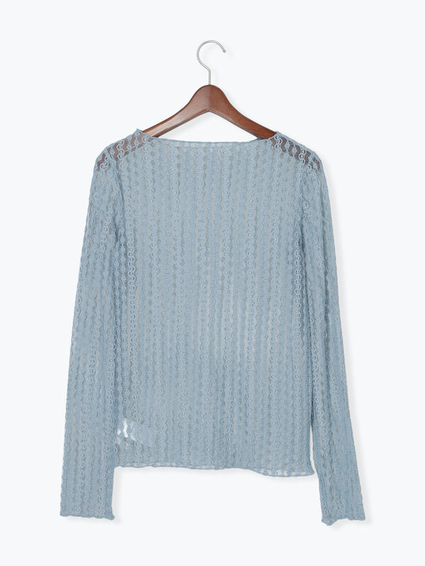 セール】 ストレッチレーストップス《2026 spring catalog item