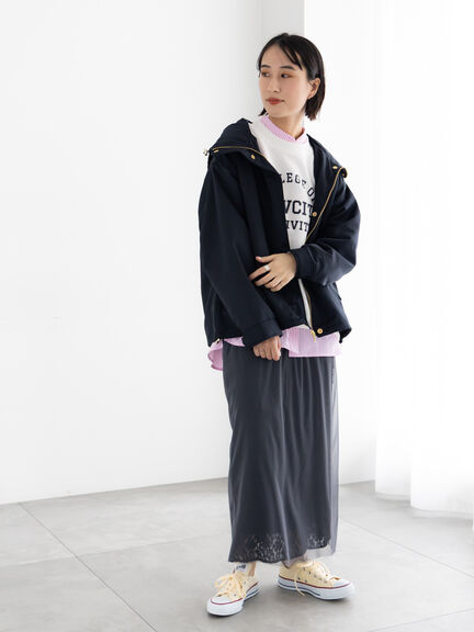 マウンテンパーカー（ネイビー/アイボリー）｜Te chichi（テチチ）通販