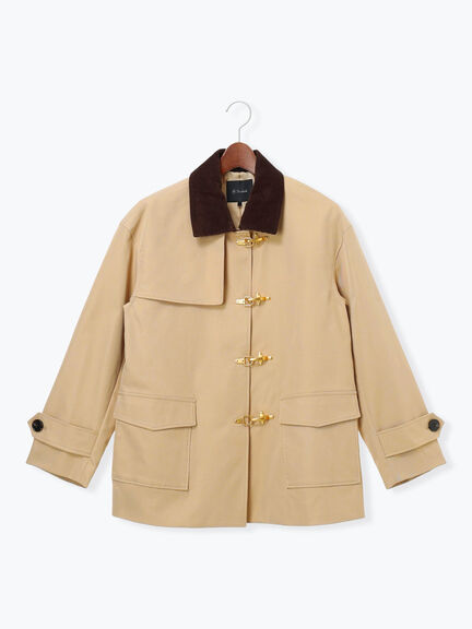 メタルバックルカバーオール《2026 spring catalog item》（ベージュ/アイボリー）｜Te chichi（テチチ）通販