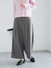 タックポケットワイドクロップトパンツ（グレー/ブラック/ネイビー）｜Te chichi（テチチ）通販