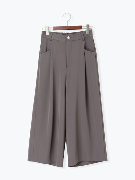 タックポケットワイドクロップトパンツ（グレー/ブラック/ネイビー）｜Te chichi（テチチ）通販