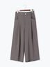 タックポケットワイドクロップトパンツ（グレー/ブラック/ネイビー）｜Te chichi（テチチ）通販