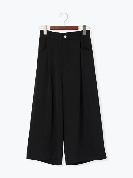 タックポケットワイドクロップトパンツ（グレー/ブラック/ネイビー）｜Te chichi（テチチ）通販