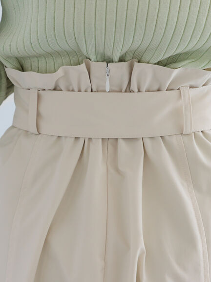 トレンチフレアスカート（オフホワイト/ベージュ/ネイビー）｜Te chichi（テチチ）通販