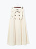 トレンチフレアスカート（オフホワイト/ベージュ/ネイビー）｜Te chichi（テチチ）通販