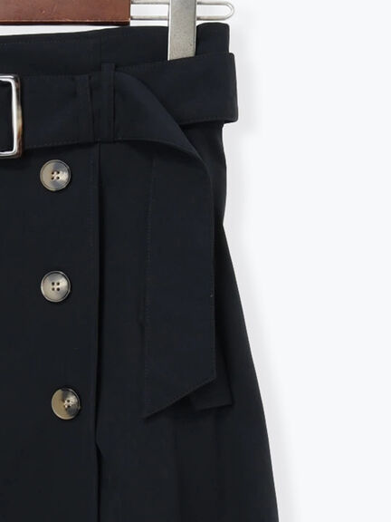 トレンチフレアスカート（オフホワイト/ベージュ/ネイビー）｜Te chichi（テチチ）通販