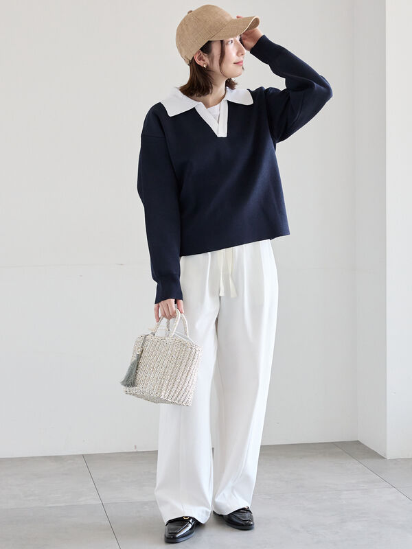 セール】 ラガーニット《2026 spring catalog item》（ネイビー