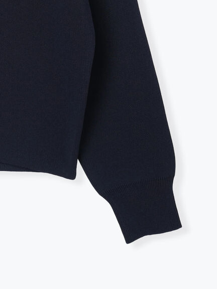 ラガーニット《2026 spring catalog item》（ネイビー/ボーダー）｜Te chichi（テチチ）通販