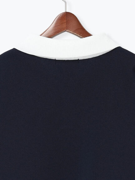 ラガーニット《2026 spring catalog item》（ネイビー/ボーダー）｜Te chichi（テチチ）通販