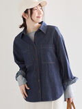デニムシャツ（ネイビー）｜Te chichi（テチチ）通販
