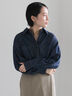 デニムシャツ（サックスブルー/ネイビー）｜Te chichi（テチチ）通販
