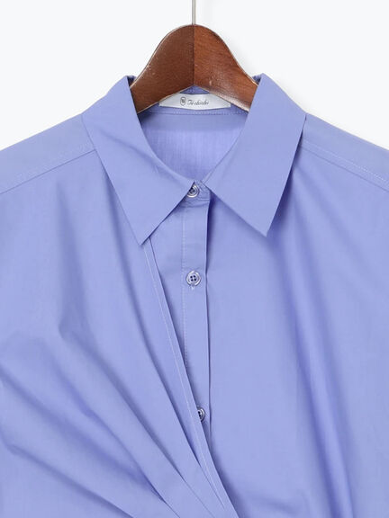 Dカンデザインシャツ（オフホワイト/ブルー/ネイビー）｜Te chichi（テチチ）通販