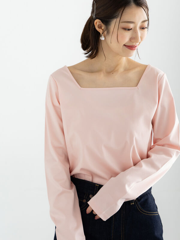 セール】 前後2WAYネックデザインロンT《2026 spring catalog item