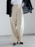 メランジツイルワイドパンツ《2026 spring catalog item》（グレー/ライトベージュ/ブラウン）｜Te chichi（テチチ）通販