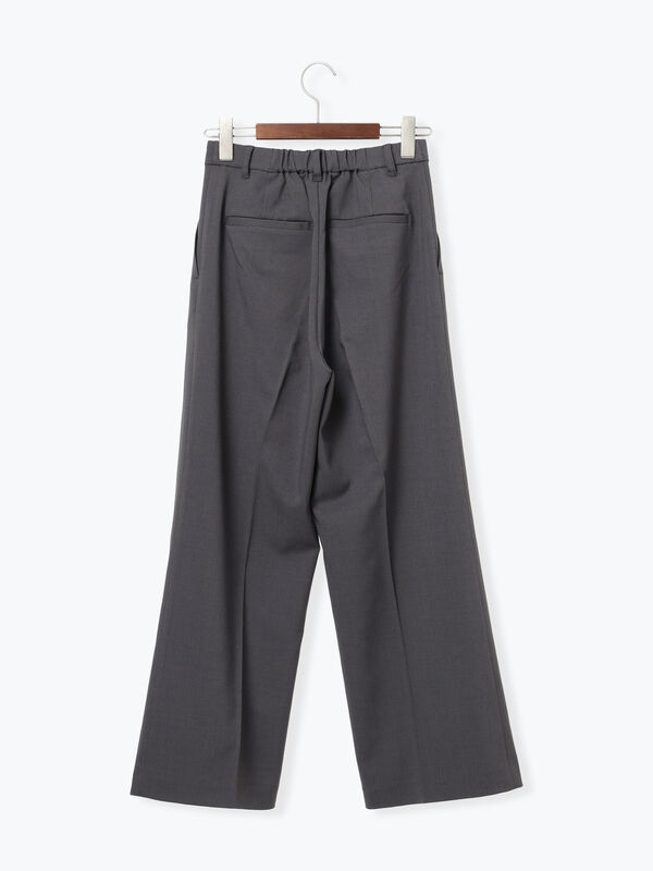 メランジツイルワイドパンツ《2026 spring catalog item》（グレー