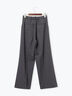 メランジツイルワイドパンツ《2026 spring catalog item》（グレー/ライトベージュ/ブラウン）｜Te chichi（テチチ）通販