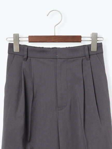 メランジツイルワイドパンツ《2026 spring catalog item》（グレー/ライトベージュ/ブラウン）｜Te chichi（テチチ）通販