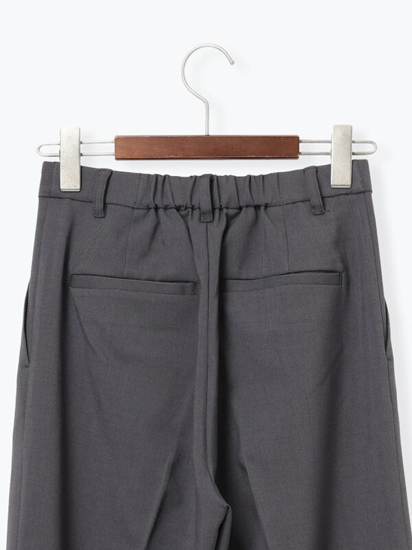 メランジツイルワイドパンツ《2026 spring catalog item》（グレー