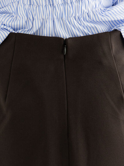 ストレッチジョーゼットナロースカート《2026 spring catalog item》（オフホワイト/チャコールグレー/イエロー）｜Te chichi（テチチ）通販