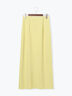 ストレッチジョーゼットナロースカート《2026 spring catalog item》（オフホワイト/チャコールグレー/イエロー）｜Te chichi（テチチ）通販