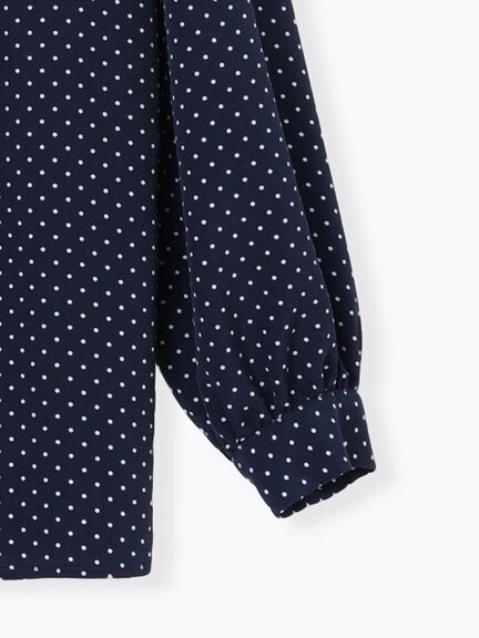 パターンアソートボウタイブラウス《2026 spring catalog item》（オフホワイト/イエロー/ブルー/ネイビー）｜Te chichi（テチチ）通販