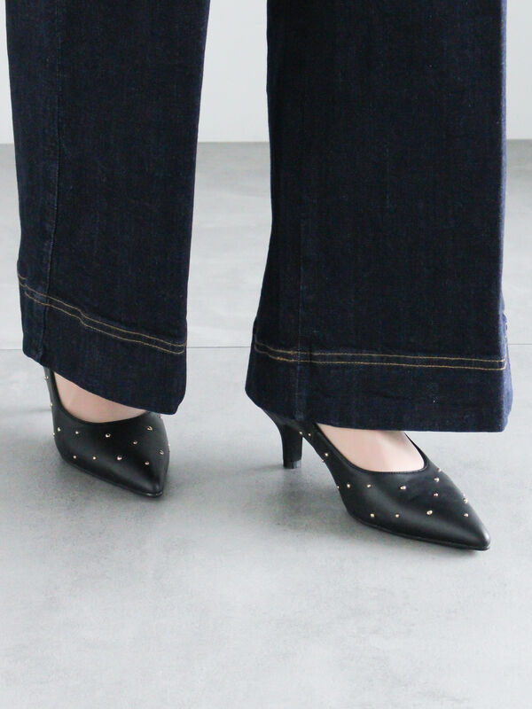 ドットパンプス（ブラック）｜Te chichi（テチチ）通販